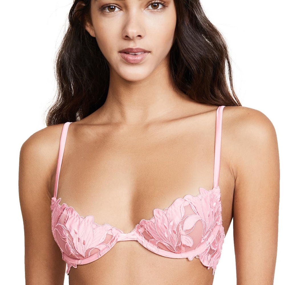 Fleur du Mal Lily Demi Plunge Bra